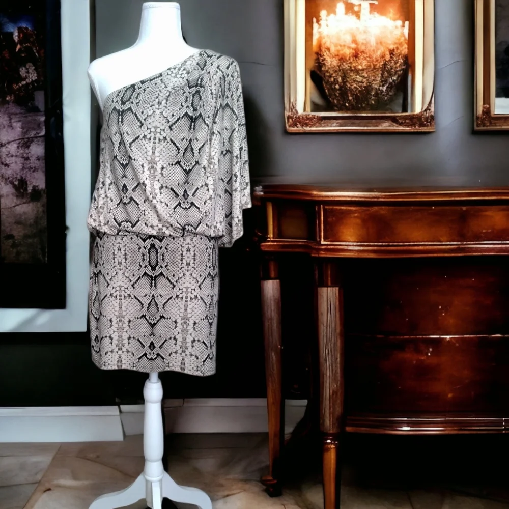 Snakeskin print Dress - Picture 1 of 7